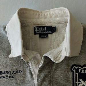 POLO | Ralph Lauren Rugby-Style Shirt (Size L)